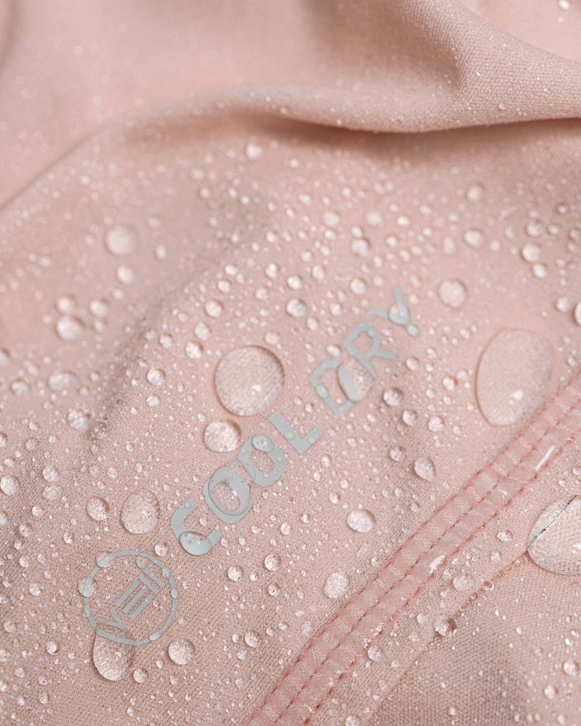 Cool Dry Shawl 2.0 in sepia rose by Veil Garments. Sports hijab collection.
