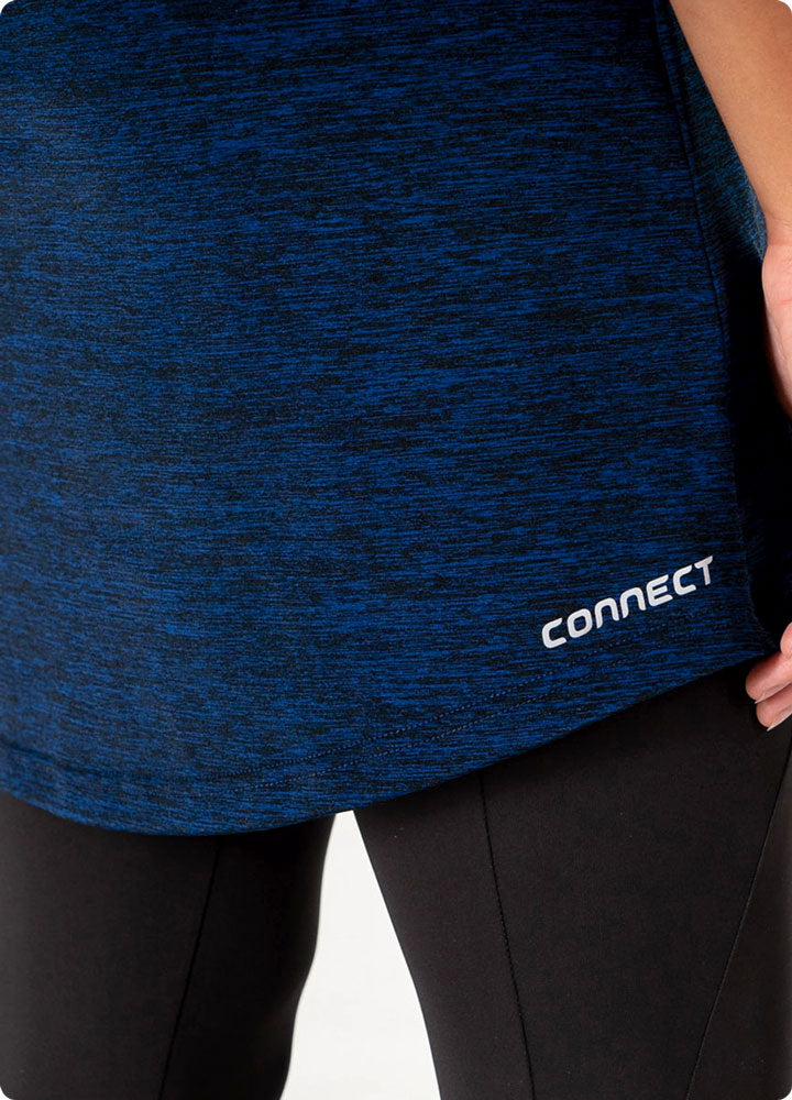 Veil Garments Connect T-Shirt Dress features: Long, loose silhouette provides modesty and functionality
