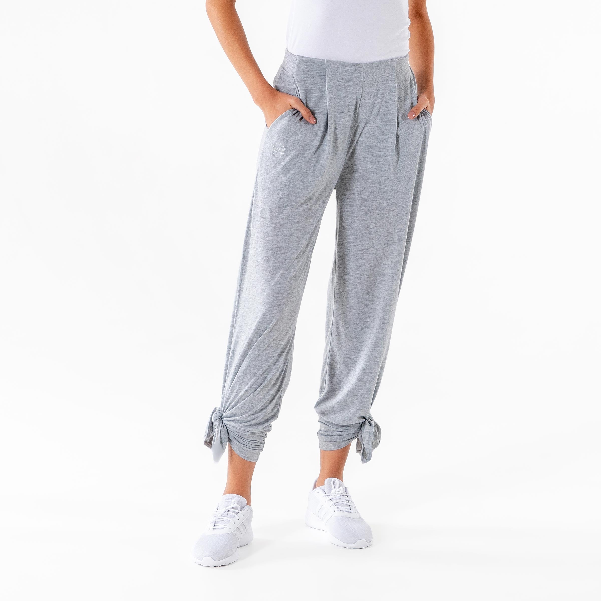 Swift Wide-Leg Sweatpant in light grey by Veil Garments. Modest activewear collection.

#color_thumbnail